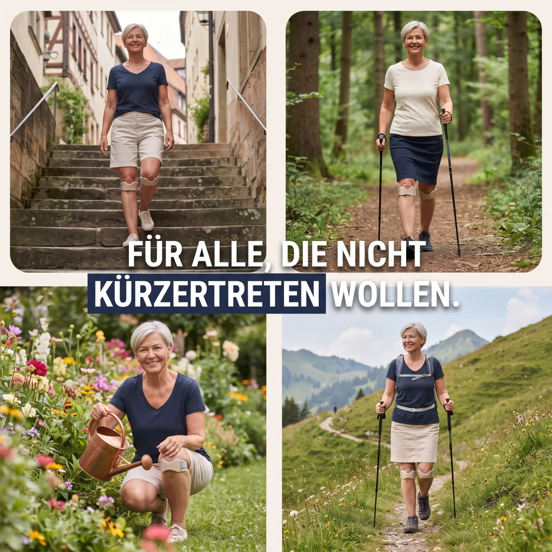 Für Garten, Wandern und Einkauf